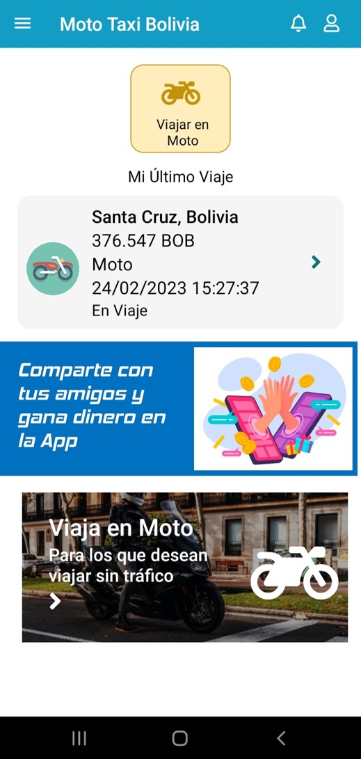 Motos en Bolivia